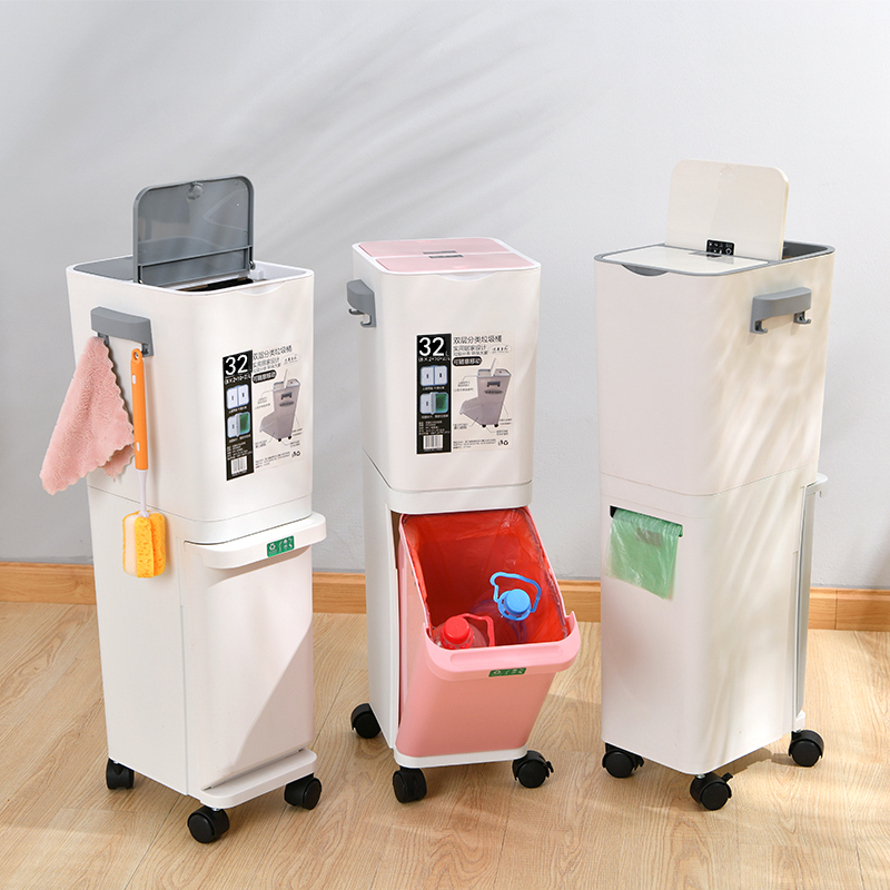 TT-001 classification dustbin plastic 32L